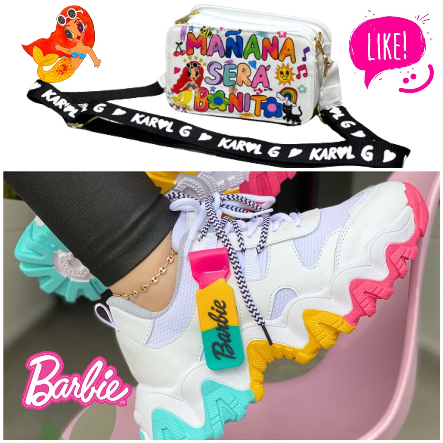 COMBO DEPORTIVO COLORES + BOLSO DAMA Y NIÑA ENVIO GRATIS ELIGE COLOR Y TALLA👇